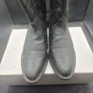 Ariat Black Western Leather‎ Boots